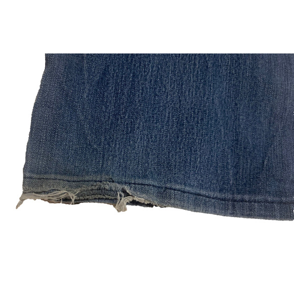 Eddie Bauer Bootcut Jeans Womens 16x33 Cotton Blue Denim Pants Mid-rise Trousers - Picture 9 of 16